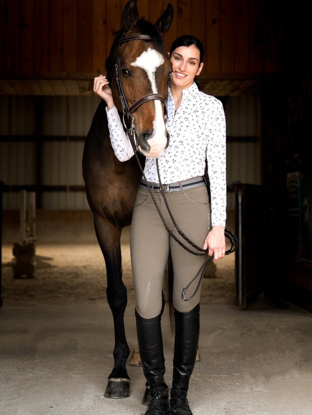 KL Select Gabrielle 26R FS Truffle/Copper Riding Breeches